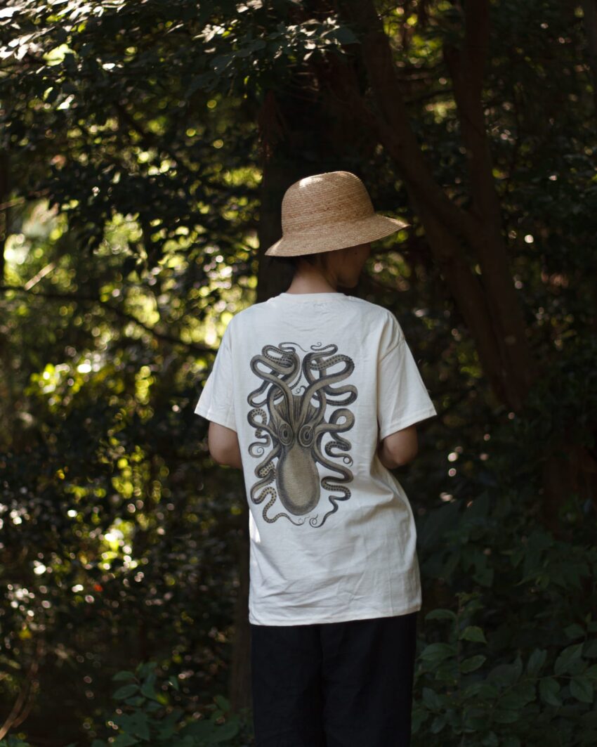 モノクロタコTシャツ