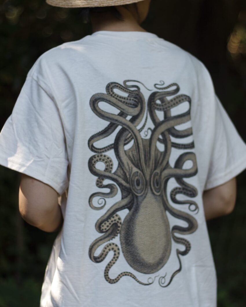 モノクロタコTシャツ