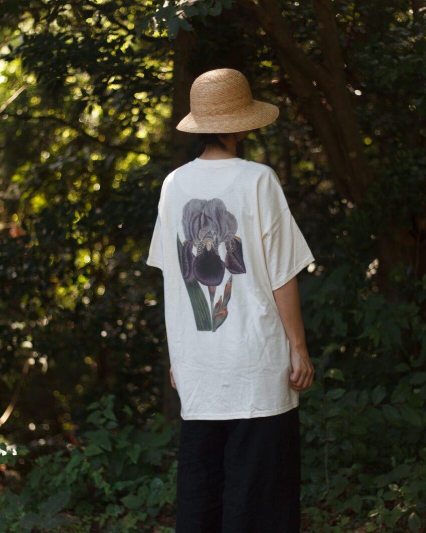 蘭/B Tシャツ
