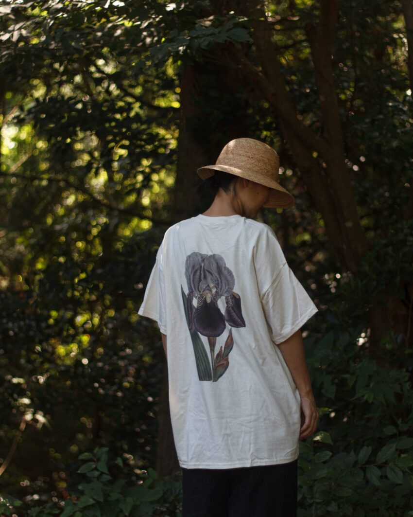 蘭/B Tシャツ