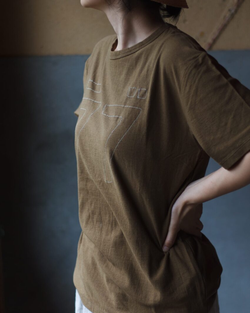 ラブTシャツ(茶)/Mサイズ