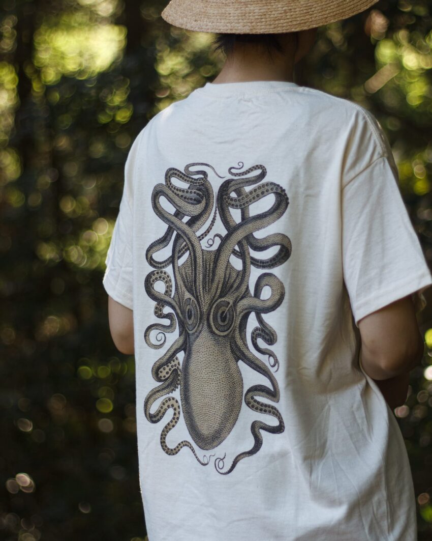 モノクロタコTシャツ