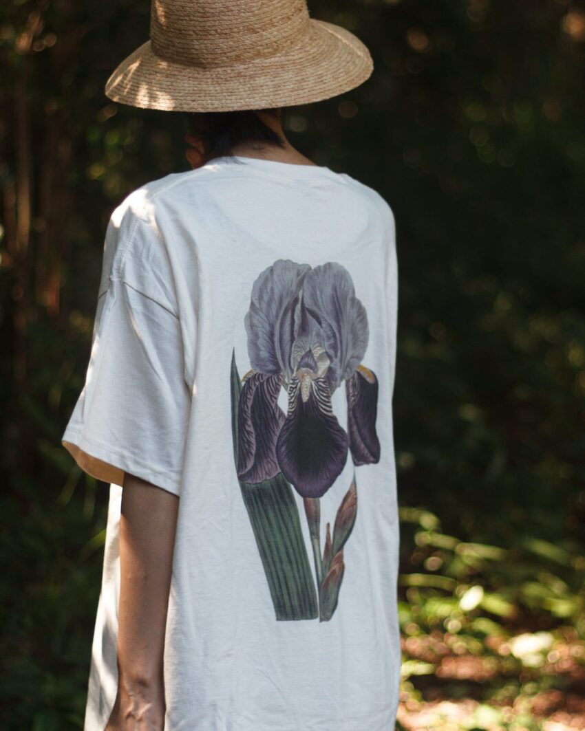 蘭/B Tシャツ